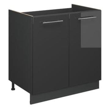 Fame‑Line Lavello Mobile 80cm Antracite Lucido – Vicco