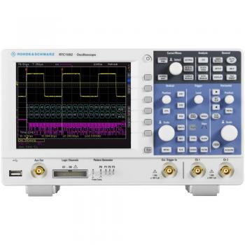Écran d’oscillation numérique Rohde & Schwarz RTC1K‑72, 70 MHz, 2 Géch/s, 2 Mpts, 8 bits