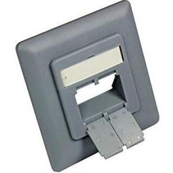 Telaio di Copertura 80x80mm per Prese di Rete