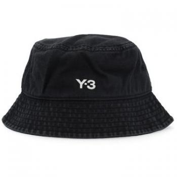 Bucket Hat - Y-3 - Cotton - Black