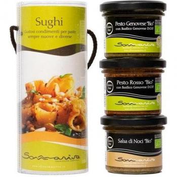 Box Degustazione Trasparenze Multicolore Salsa 27,5x18,5x12 cm – SOMMARIVA