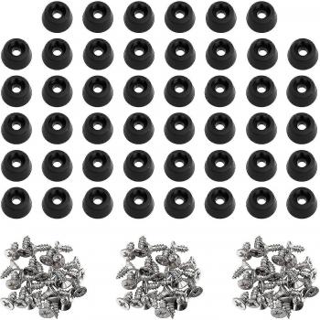 Sistemas de Pies Antideslizantes 120x Goma y Tornillo
