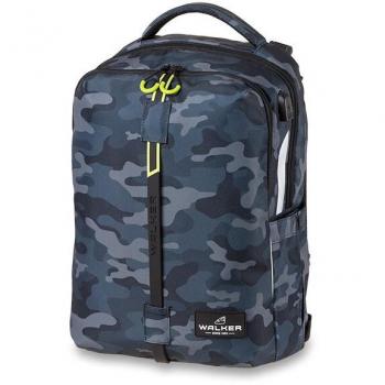 Walker Elite Schulrucksack Grey/Blue Camouflage