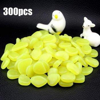 300Pcs Luminous Garden Pebbles