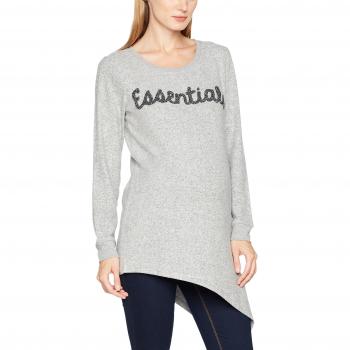 Noppies Suéter LS Gennifer Jersey premamá, Gris (Grey Melange C246), 40