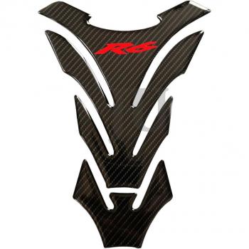 3D Carbon Fiber Fuel Tank Protection Sticker Decal for YAMAHA YZFR6 R6 2006