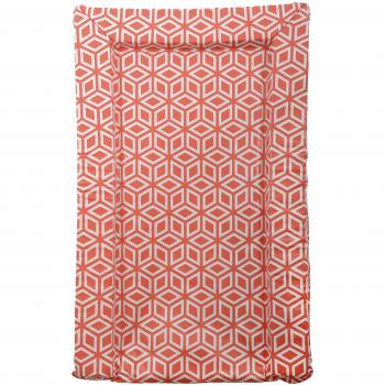 Coral-Orange Diamond Change Mat – East Coast Nursery