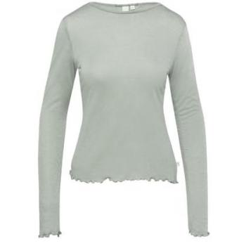 Elegantes Langarmshirt mit Paspel
