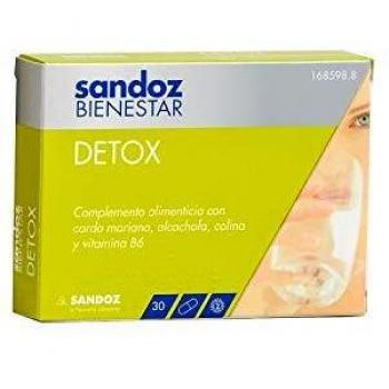 Sandoz Bienestar Detox 30 capsules