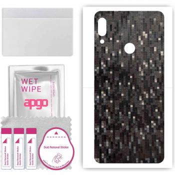 Lenovo K5 Pro Wrap Film - Carbon Black Pixel Design