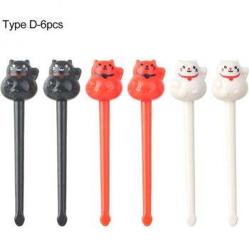 Mini Animal Farm Fruit Forks for Kids