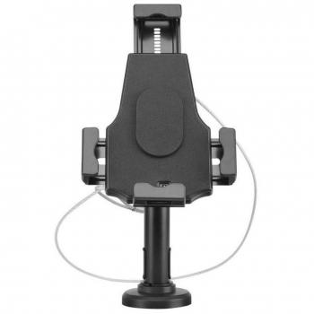 Soporte Antirobo de Sobremesa/Pared Ajustable AISENS para Tablet, Negro