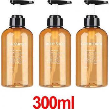 Set de Dispensadores de Jabón Líquido 500ml – 3 Unidades