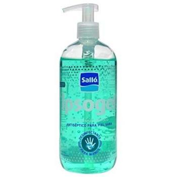 Kit de 5 flacons hydroalcooliques Ipsogel 500 ml pompe incluse