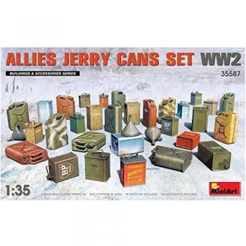 MiniArt WWII, Allied Jerry Cans Set in 1/35 587 (102)