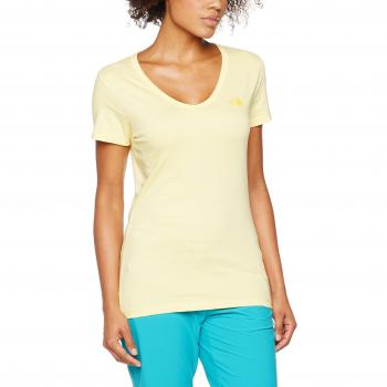 The North Face Simple Dome, Camiseta Para Mujer, Amarillo