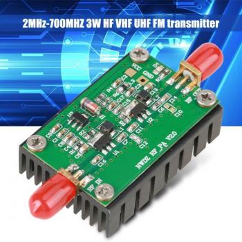 3W Broadband RF Amplifier for HF VHF UHF
