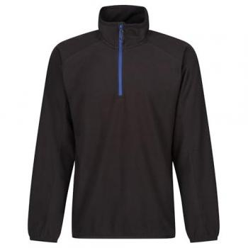 Regatta Professional 3XL Black/New Royal Men’s Navigate Half‑Zip Fleece