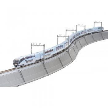 TOMIX N Scale Embankment S-Curve Rail Kit 91045