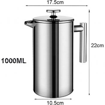 Máquina de café espresso de acero inoxidable
