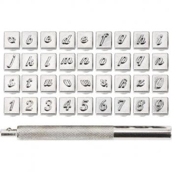Carbon Steel Metal Alphabet Stamps