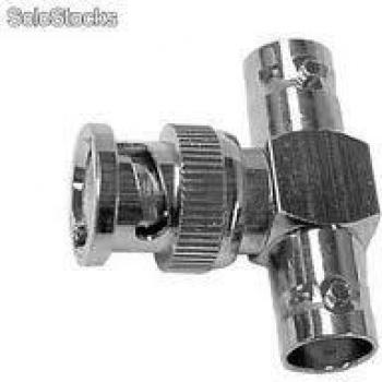 Intronics BNC RG 58 T-Adapter 50 Ohm 2x Weiblich 1x Männlich