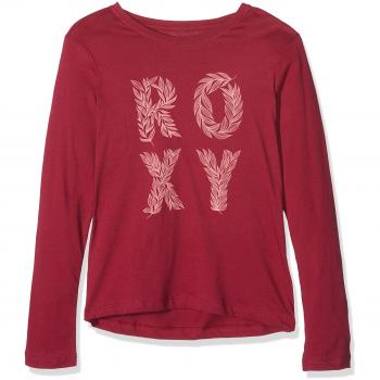 Roxy Rg Tonic Wild Child T-Shirt Fille, Red Plum, FR : 14 Ans