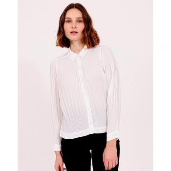 Blusa Naf Naf mujer cuello camisa manga larga