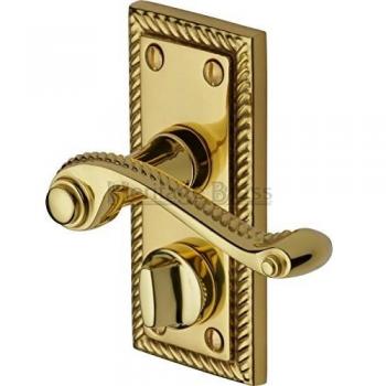 Classic Georgian Privacy Door Handles (Set of 2)