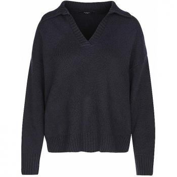 Max Mara Weekend Agre V-Neck Sweater - Navy - Size S