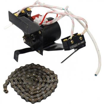 Automatic Egg Turner Motor 220V/110V with Gears, 100cm Chain Length for Chick Hatching Incubator Accessories