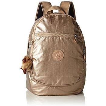 Bolso de Mochila Kipling Clas Challenger 26x36x21 cm Dorado