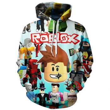 Sudadera estampada Roblox para niños y niñas