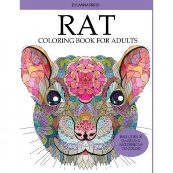 Rat Coloring Book for Adults