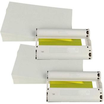 Cartouches d'encre de remplacement Cyan/Magenta/Jaune pour Canon KP-36IN (Pack 2)