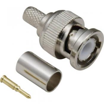 BKL BNC Plug, Crimp Type, RG 58 Low Loss