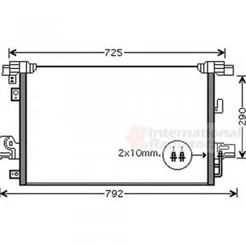 International Radiators Plus AC Condenser 32005210