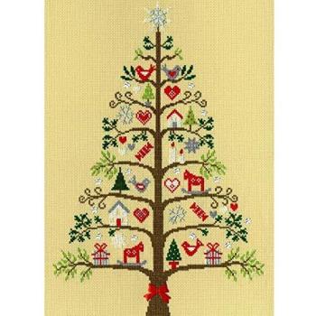 Bothy Threads Kreuzstich-Set Scandi-Baum XX9