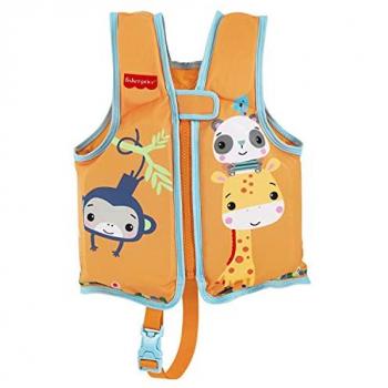 Bestway Schwimmweste Fisher-Price® Schaumstoff (S/M), 1-3 Jahre, farbenfroh