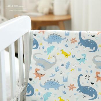 Printed Cotton Fabric for Baby Boy Garments, 40S Quality, 160cm Width