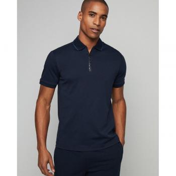 HACKETT Herren Polo-Shirt Blau Slim Fit L