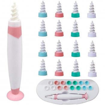 Spiral Ear Wax Cleaner with Suction Handle