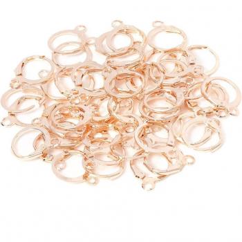 50 crochets d'oreilles français 13x15mm - Accessoires pour bijoux