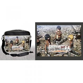 ATTACK ON TITAN Trio bandolera PVC 38cm
