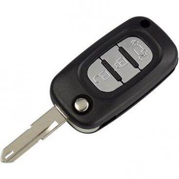 OkeyTech 2/3 Buttons Remote Key Case for Renault Clio Megane Kangoo