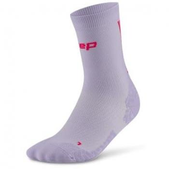 Calcetines CEP Core Ultra Ligero Medio Corte 4.0 para Mujeres – Morado