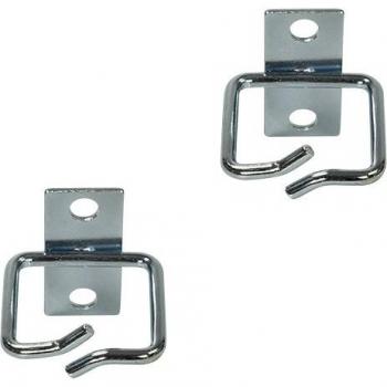 Supporto cavi 40x40 mm per rack 19, set di 2, Argento