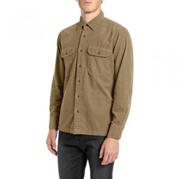 Replay Regular Fit Freizeithemd mit Brusttaschen Modell 'CORDUROY' Größe XXL