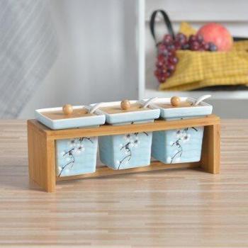 Ceramic Spice Jar Set