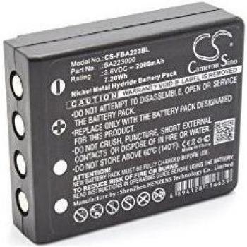 FUA39 2000 mAh 3.6 V NiMH Rechargeable Battery for HBC Remote